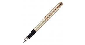 Ручка перьевая «Parker Sonnet Feminine Silver PGT». F