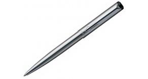 PARKER VECTOR Stainless Steel СТАЛЬ РУЧКА ШАРИКОВАЯ синий стержень M 