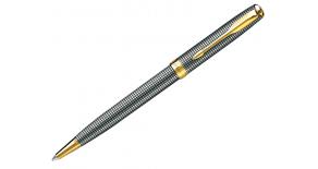 PARKER SONNET CISEL GT РУЧКА ШАРИКОВАЯ M черный стержень СТЕРЛИНГОВОЕ СЕРЕБРО 925 пробы