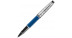 Ручка-роллер Waterman Expert 3 DeLuxe Obsession Blue CT Fblack