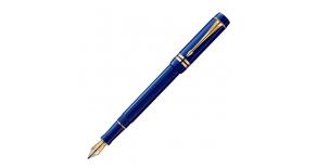 Ручка перьевая Parker Duofold F77 Centennial Historical Colors Lapis Lazuli GT перо F