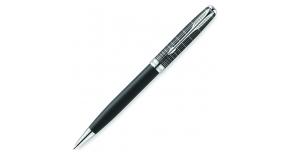 Ручка шариковая Parker Sonnet K536 Contort Black Cisele 1930259 черный стержень M