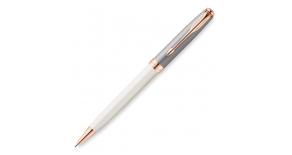 Ручка шариковая Parker Sonnet K533 Subtle Pearl & Grey черный стержень М 1930482 РАСПРОДАЖА