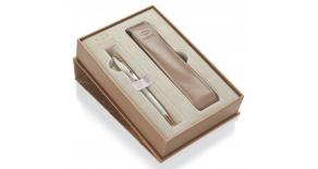 Набор Parker Sonnet K540 S0947390 Pearl PGT ручка шариковая, чехол для ручки 1935163 РАСПРОДАЖА