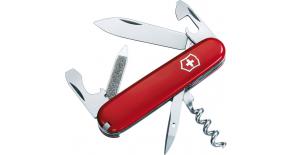 Армейский нож Victorinox SPORTSMAN 84 мм. красный 0.3802 без кольца