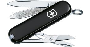 Нож-брелок Victorinox CLASSIC 58 мм. черный 0.6223.3