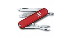 Нож-брелок Victorinox CLASSIC 58 мм. красный 0.6223