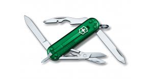 Нож-брелок Victorinox MANAGER EMERALD 58 мм. полупрозрачный зеленый 0.6365.T4