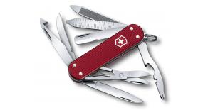 Нож-брелок Victorinox Alox MiniChamp, 58 мм, красный 0.6381.20