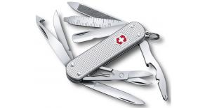 Нож-брелок Victorinox Alox MiniChamp, 58 мм, серебристый 0.6381.26
