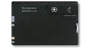 Швейцарская карта Victorinox SwissCard Classic черная 0.7133