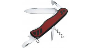 Нож для спецслужб с фиксатором лезвия Victorinox NOMAD. красный с черным 0.8351.C, 111 см