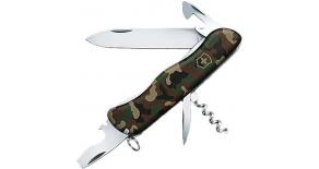Нож для спецслужб с фиксатором лезвия Victorinox NOMAD 111 мм. камуфляж, 0.8353.3R2