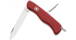 Солдатский нож с фиксатором лезвия Victorinox COWBOY красный 0.8923