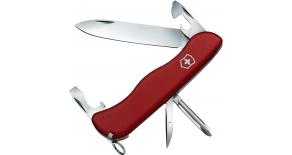 Солдатский нож с фиксатором лезвия Victorinox ADVENTURER красный 0.8953