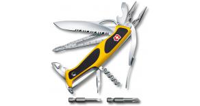 Солдатский Нож Victorinox 0.9798.MWC8 RangerGrip Boatsman Yellow-Black 130мм