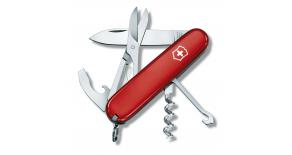 Офицерский нож Victorinox COMPACT 91 мм. красный 1.3405