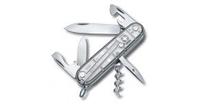 Офицерский нож Victorinox SPARTAN SilverTech 91 мм. прозрачный серебристый 1.3603.T7