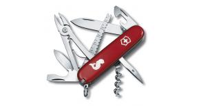 Офицерский нож Victorinox ANGLER 91 мм. красный с логотипом 