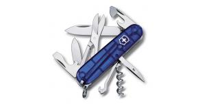 Офицерский нож Victorinox CLIMBER 91 мм. полупрозрачный синий 1.3703.T2