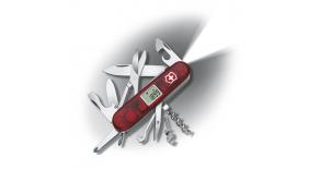 Офицерский нож Victorinox TRAVELLER LITE 91 мм. полупроз. красный 1.7905.AVT