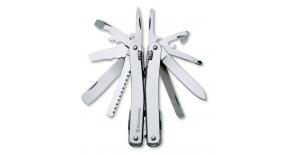 Мультитул Victorinox SWISSTOOL SPIRIT в кожаном чехле 3.0223.L