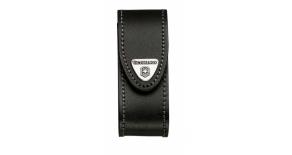 Чехол Victorinox 4.0520.3 Velkro, кожа, черный для Swiss Army or EcoLine 91 mm, толщина 2-4 уровня