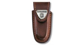 Чехол кожаный коричневый Victorinox 4.0532, для Classic Range 58mm (артикулы 0.63хх) и SwissMemory, толщина ножа 3-5 уровня