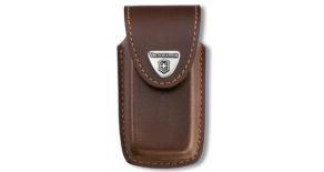 Чехол кожаный коричневый Victorinox 4.0535, для Swiss Army Knives or EcoLine 91 mm, толщина ножа 5-8 уровней