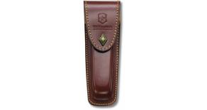 Чехол кожаный коричневый Victorinox 4.0537, для Services pocket tools 111mm, Pocket Multi Tools lock-blade 111 mm, Swiss Tools Spirit, толшина ножа 2-3 ур.