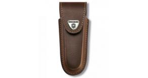 Чехол кожаный коричневый Victorinox 4.0538, для Services pocket tools 111mm, Pocket Multi Tools lock-blade 111 mm, толшина ножа 5-8 ур.