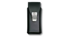 Чехол Victorinox для SwissTool Plus, кожаный, черный, замок с пружинной защелкой 4.0833.L2