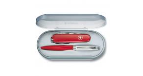 Подарочный набор Victorinox (авторучка Cabrio + офицерский нож 1.3603) 4.4331.2