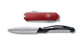 Подарочный набор Victorinox (авторучка Cabrio + офицерский нож 58 мм) 4.4341.2