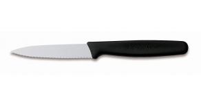 5.0633 Кухонный нож Victorinox для чистки овощей черный зубч. 8 см