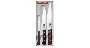 5.1050.3 Кухонный набор Victorinox (3 Кухонных ножа) дерево 12, 19, 22 см