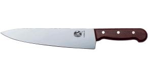 5.2000.25 Кухонный нож Victorinox разделочный мясной дерево 25 см