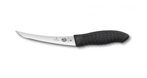 5.6603.15X Кухонный нож Victorinox обвалочный лезвие изогнутое рукоять надсечки 15 см