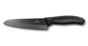 7.2033.12G - Кухонный нож Victorinox керамический, черный 12 см