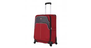 Чемодан SWISSGEAR ARBON 7377114156, красный/серый, полиэстер 600D/420Dx280D добби, 35,5x19x51 см, 34 л