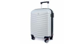 Чемодан WENGER FRIBOURG SW32300452, серебристый, АБС-пластик, 33x23x47 см, 35 л