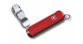 Нож перочинный Victorinox Nail Clip 582 0.6453 65мм 4 функции красный