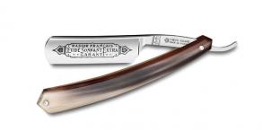 Бритва опасная Thiers-Issard 1196CB, ручка - белый коровий рог, 6/8