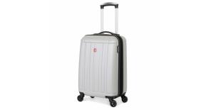 Чемодан SWISSGEAR USTER 6297404154, серебристый, АБС-пластик, 34x22x48 см, 37 л