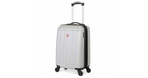 Чемодан SWISSGEAR USTER 6297404167, серебристый, АБС-пластик, 41x26x58 см, 62 л