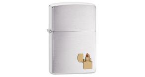Зажигалка ZIPPO Classicс покрытием BrushedChrome