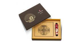 Нож перочинный VICTORINOX Huntsman «Year of the Rooster» 2017, 91 мм 1.3714.E6