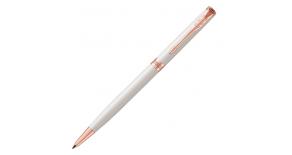 Тонкая шариковая ручка Parker 1931556 Premium Pearl Lacquer PGT. Цвет чернил-черный, линия письма –средняя, в подарочной упаковке
