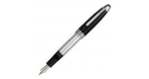 Ручка перьевая Montblanc Meisterstuck Solitaire Ceramics Black Prisma 103098