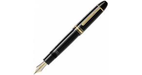 Перьевая ручка Montblanc (Монблан) Meisterstück 149 Gold (10576) толщина B